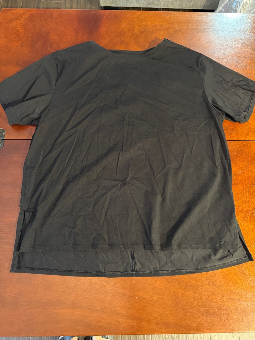 Women's plus members mark active Black Short-Sleeve Crew Tee